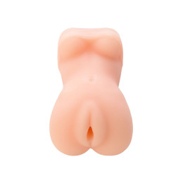 Мастурбатор реалистичный TOYFA Basic AWW!, вагина, TPR, телесный, 12 см