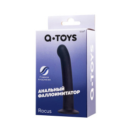 Анальный фаллоимитатор A-Toys by TOYFA Rocus, силикон, черный, 15 см