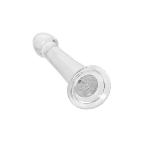 Нереалистичный фаллоимитатор TOYFA Basic Jelly Dildo XL, TPE, прозрачный, 22 см