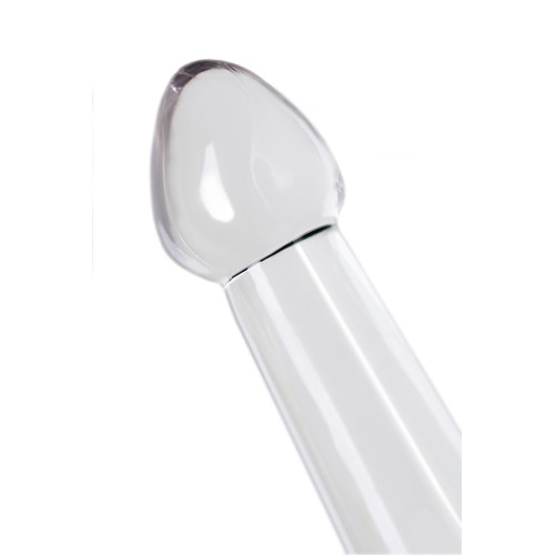 Нереалистичный фаллоимитатор TOYFA Basic Jelly Dildo XL, TPE, прозрачный, 22 см