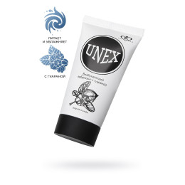 Лубрикант UNEX  с возбуждающим  эффектом, на водной основе с гуараной, 50 мл