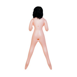 Кукла надувная Dolls-X by TOYFA Kaylee с реалистичной головой, брюнетка, кибер вставка вагина – анус
