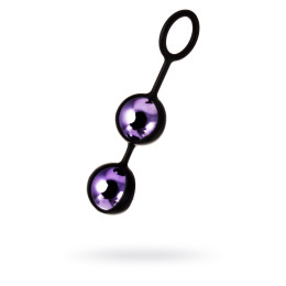 Вагинальные шарики A-Toys by TOYFA Raspy, ABS пластик, фиолетовый, 14 см