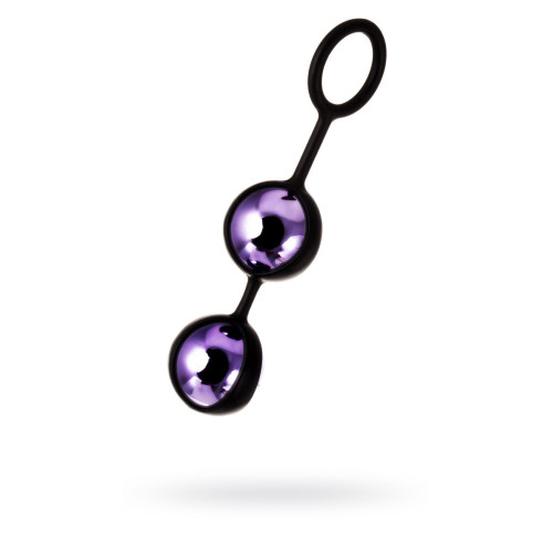 Вагинальные шарики A-Toys by TOYFA Raspy, ABS пластик, фиолетовый, 14 см