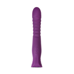 Вибратор Flovetta LUPIN, силикон, фиолетовый, 22 см