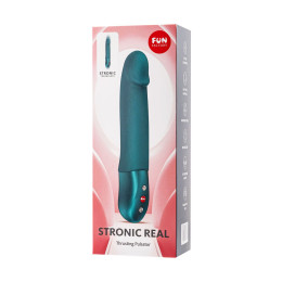 Пульсатор Fun Factory STRONIC Real, силикон, зеленый, 20,5 см