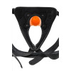 Фаллопротез RealStick Strap-On Oberon, TPE, телесный, 14 см