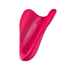 Универсальный вибромассажер Satisfyer High Fly, силикон, красный