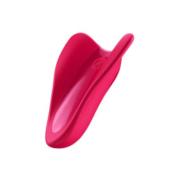 Универсальный вибромассажер Satisfyer High Fly, силикон, красный