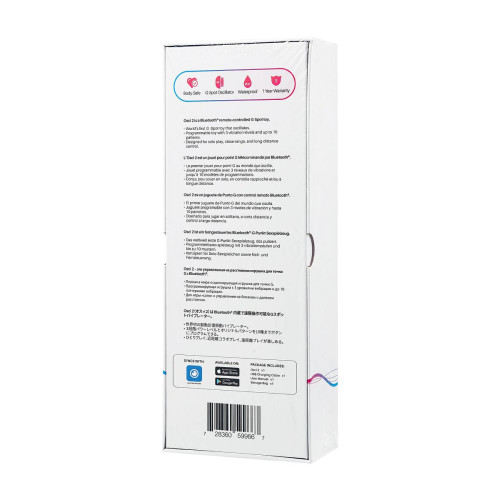 Нереалистичный вибратор LOVENSE Osci 2 G-spot, силикон, розовый, 22 см