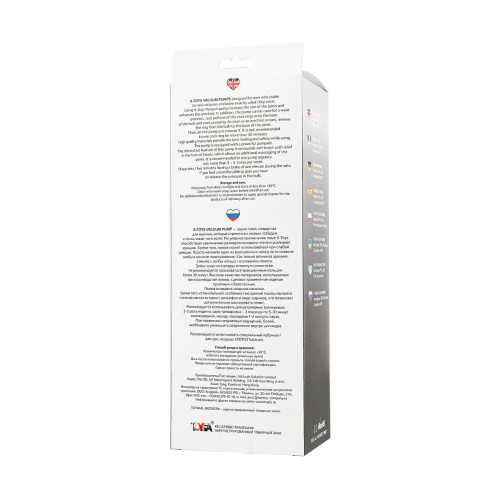 Помпа для пениса A-Toys by TOYFA Jade, TPE, прозрачный, 23,5 см