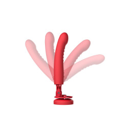 Дилдо-вибратор LOVENSE Mission 2 с технологией Touch-Sense, силикон, красный, 27,2 см