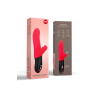 Пульсатор Fun Factory BI STRONIC FUSION, силикон, красный, 22 см
