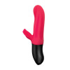 Пульсатор Fun Factory BI STRONIC FUSION, силикон, красный, 22 см