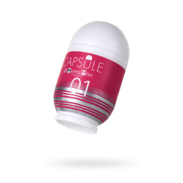 Мастурбатор нереалистичный MensMax CAPSULE 01 Dandara, TPE, розовый, 8 см