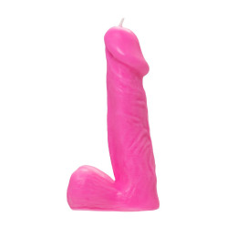 Свеча Pecado BDSM «Пенис», розовая, 98 гр.