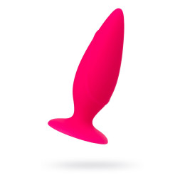 Анальная втулка TOYFA POPO Pleasure, силикон, розовая, 10 см