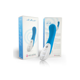 Вибратор Mystim Al Punto силиконовый, синий, 25 см