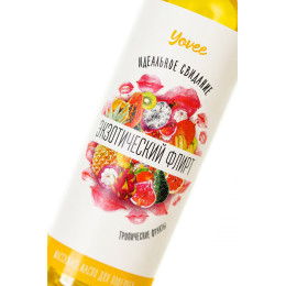 Съедобное массажное масло Yovee «Экзотический флирт» со вкусом тропических фруктов, 125 мл