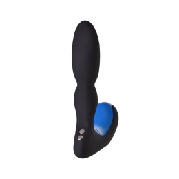 Стимулятор простаты Erotist Second, силикон, черный, 14 см