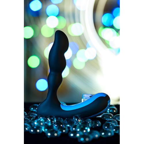 Стимулятор простаты Erotist Second, силикон, черный, 14 см