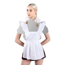 Нижняя часть костюма «Русская школьница», Pecado BDSM, юбка, фартук, коричнево-белый, 40-42