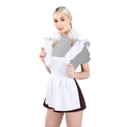 Нижняя часть костюма «Русская школьница», Pecado BDSM, юбка, фартук, коричнево-белый, 40-42