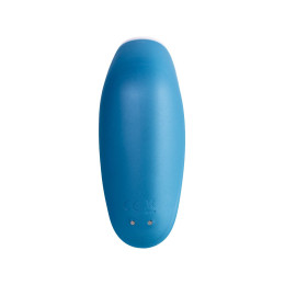 Вакуум-волновой бесконтактный стимулятор клитора Satisfyer Love Breeze, силикон, голубой, 9,5 см.