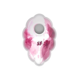 Вакуумный стимулятор клитора Satisfyer Cloud Dancer, силикон, красный, 9 см