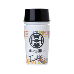 Мастурбатор нереалистичный, Tumbler Square, MensMax, TPE, белый, 16.3 см