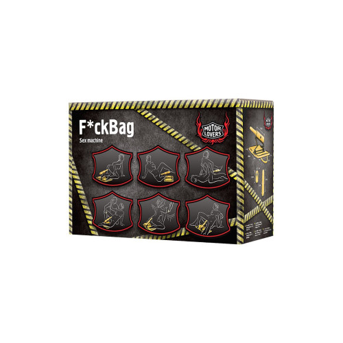 Секс-машина F*ckBag MotorLovers by TOYFA, ABS, желтый, 36 см