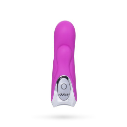 Вибратор TOYFA Dolce Jaden, силикон, розовый, 12,5см
