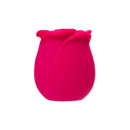 Вакуум-волновой стимулятор клитора Satisfyer Pro 2 Classic Blossom, силикон, бордовый, 6,6 см