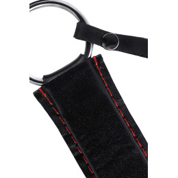 Плеть Pecado BDSM, «Классическая», натуральная кожа, черная