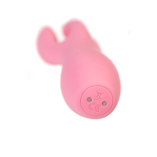 Вибростимулятор Satisfyer Threesome 3, силикон, розовый, 14 см