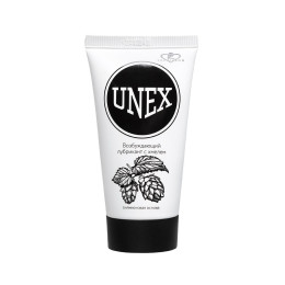 Лубрикант UNEX  с возбуждающим эффектом, на силиконовой основе с хмелем, 50 мл