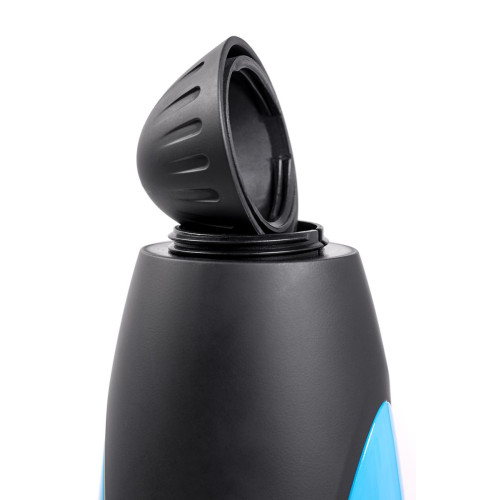 Мастурбатор нереалистичный Satisfyer Men One с регулировкой давления, силикон, чёрный, 25,5 см