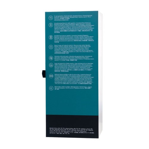 Мастурбатор нереалистичный Satisfyer Men One с регулировкой давления, силикон, чёрный, 25,5 см