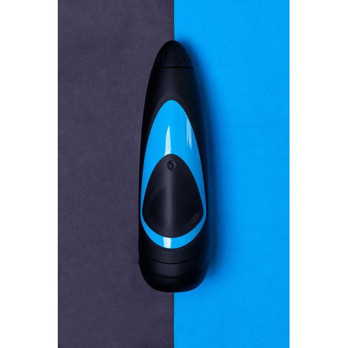 Мастурбатор нереалистичный Satisfyer Men One с регулировкой давления, силикон, чёрный, 25,5 см