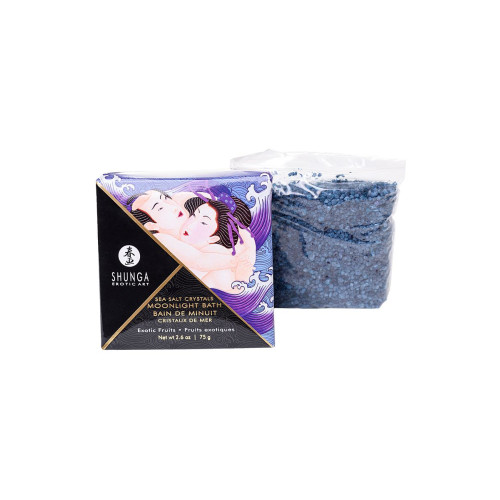 Соль Мёртвого моря Shunga Moonlight Bath "Экзотические фрукты" с лечебными свойствами, 75 гр.