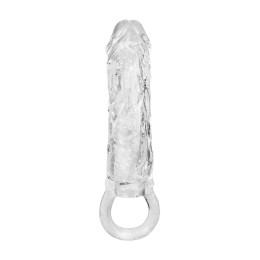 Насадка на пенис с кольцом XLover by TOYFA Increase+ для увеличения размера,  TPE, прозрачный, 14 см