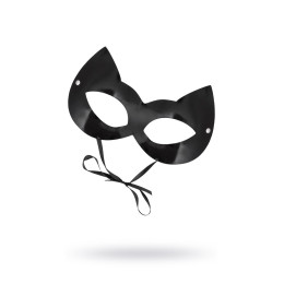 Маска Штучки-дрючки «Кошка», лакированная кожа, черная