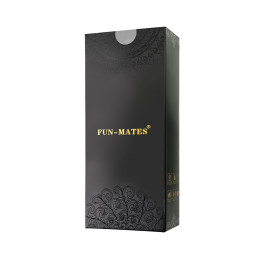 Стимулятор простаты Levett Gaius с дополнительным кольцом на мошонку, силикон, черный, 11,5 см