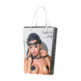 Манжеты Me Seduce Queen of hearts Arabesque, белые, OS