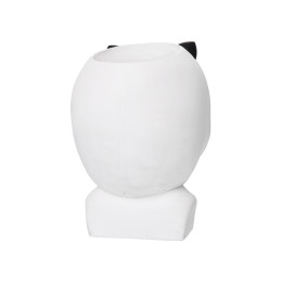 Подставка под сувенирную продукцию "Девочка с жвачкой" белый, черный