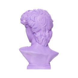 Подставка под сувенирную продукцию "Бюст Давида" фиолетовый
