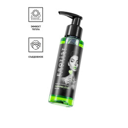 Разогревающее массажное масло Erotist Caramel Club Дюшес, 100 мл.