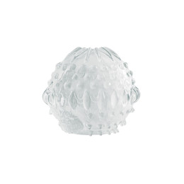 Нереалистичный мастурбатор Штучки-Дрючки, TPE, ABS-пластик, прозрачный, 7 см