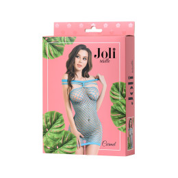 Платье-сетка Joli Carmel, голубой, S/M