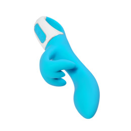 Нереалистичный вибратор Satisfyer Embrace me, силикон, бирюзовый, 22,5 см